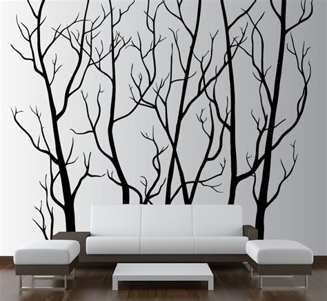 black tree wall stickers|removable wall stickers tree.